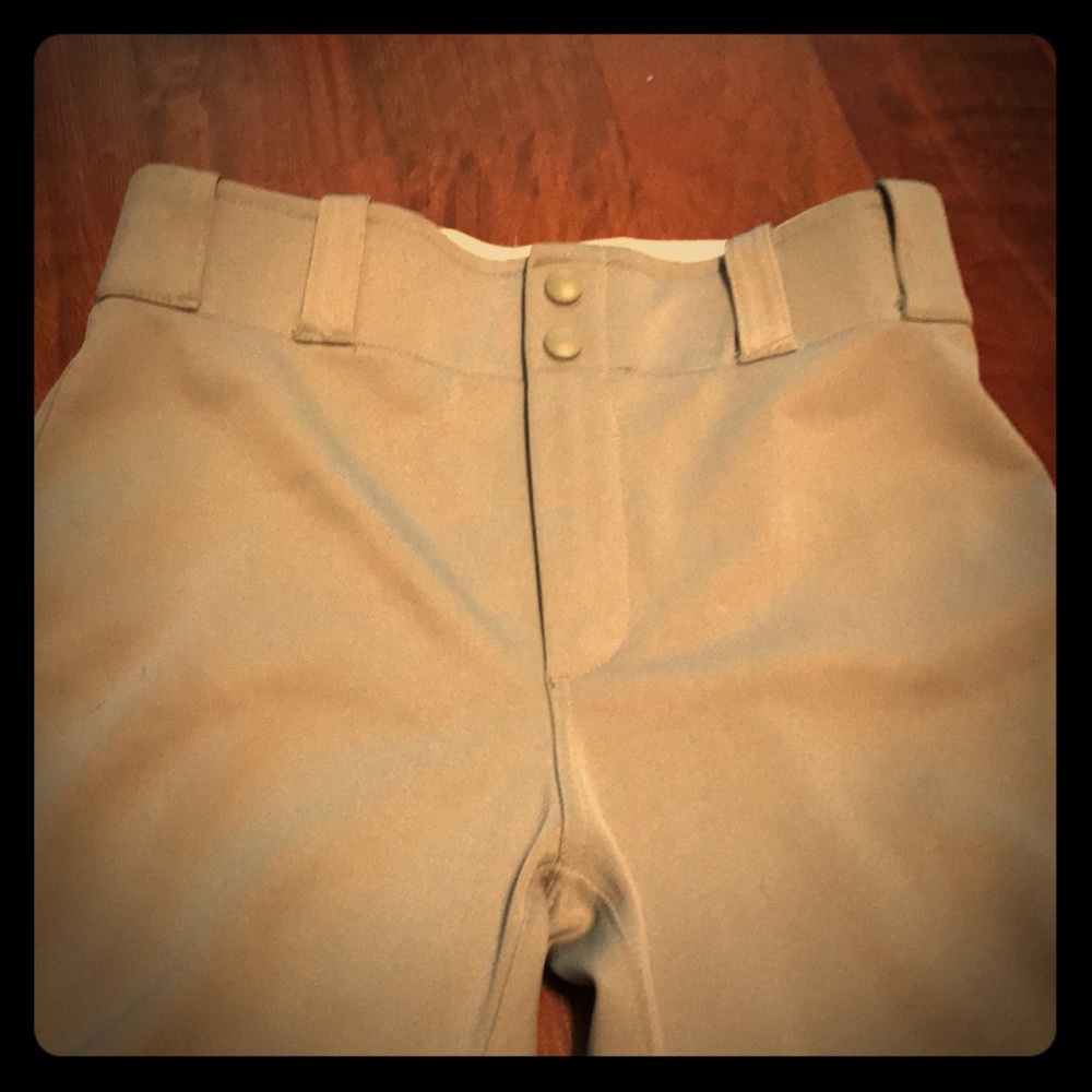 grey softball pants